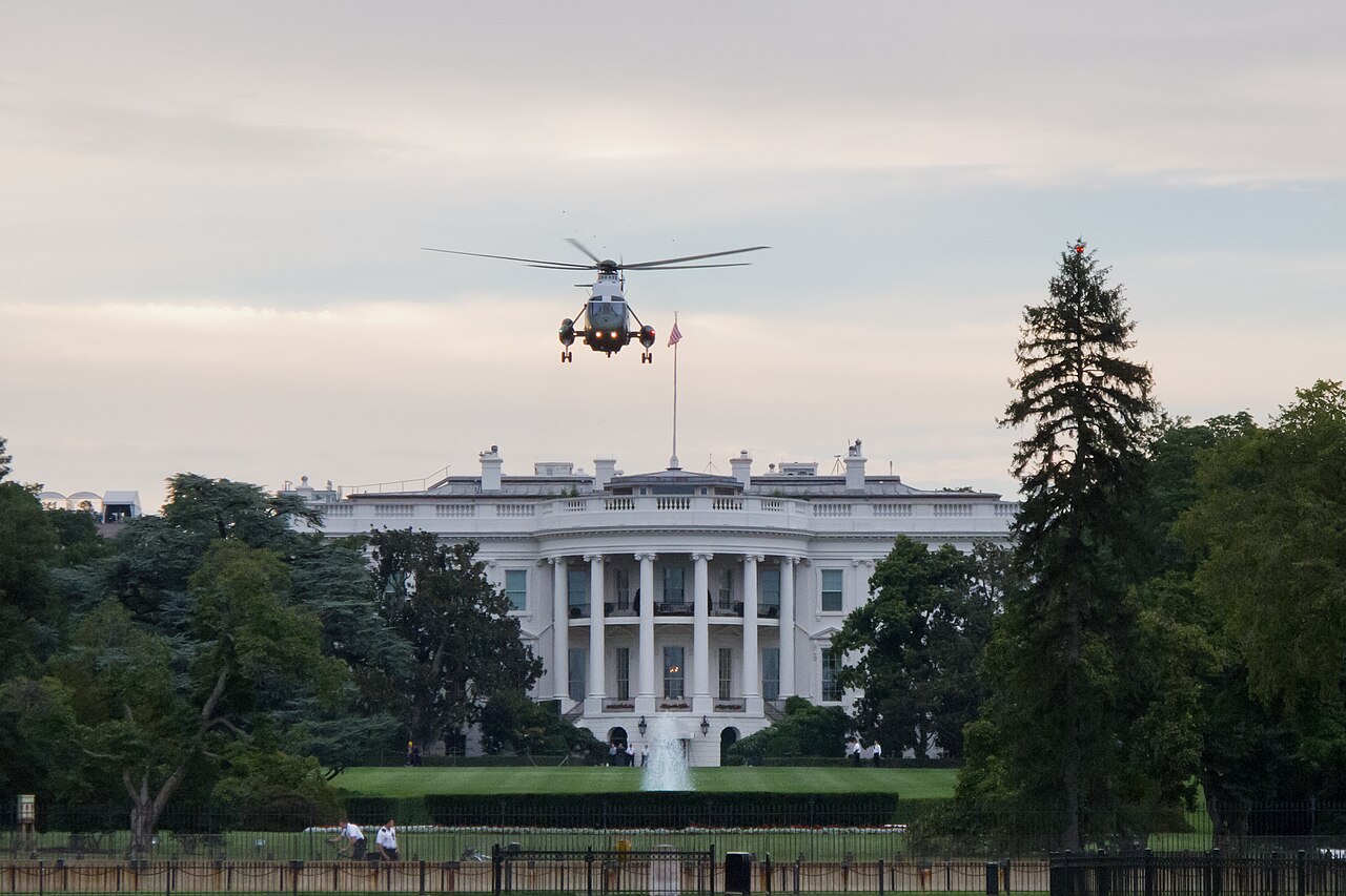 South facade of the White House, Washington DC